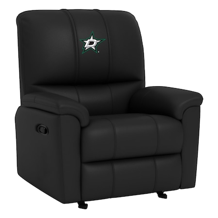 Dreamseat Rocker Recliner with Dallas Stars Logo XZ52031CDRRBLK-PSNHL40091
